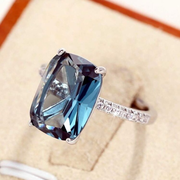 BRIDAL ENGAGEMENT RING WEDDING RING GG13 - Picture 7 of 7